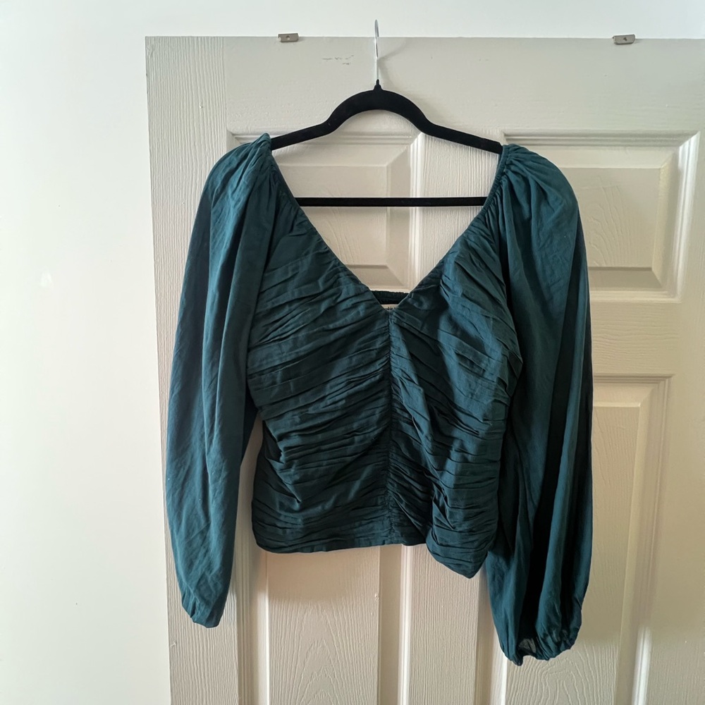 Abercrombie teal Women's Top
